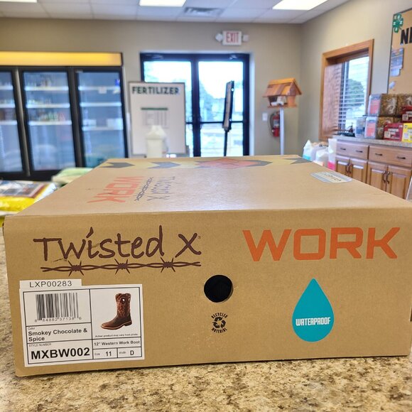 Twisted X 12" Western Work Boot 11D - Picture 5 of 6